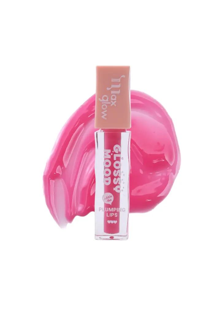 Glossy mood lip oil plumping